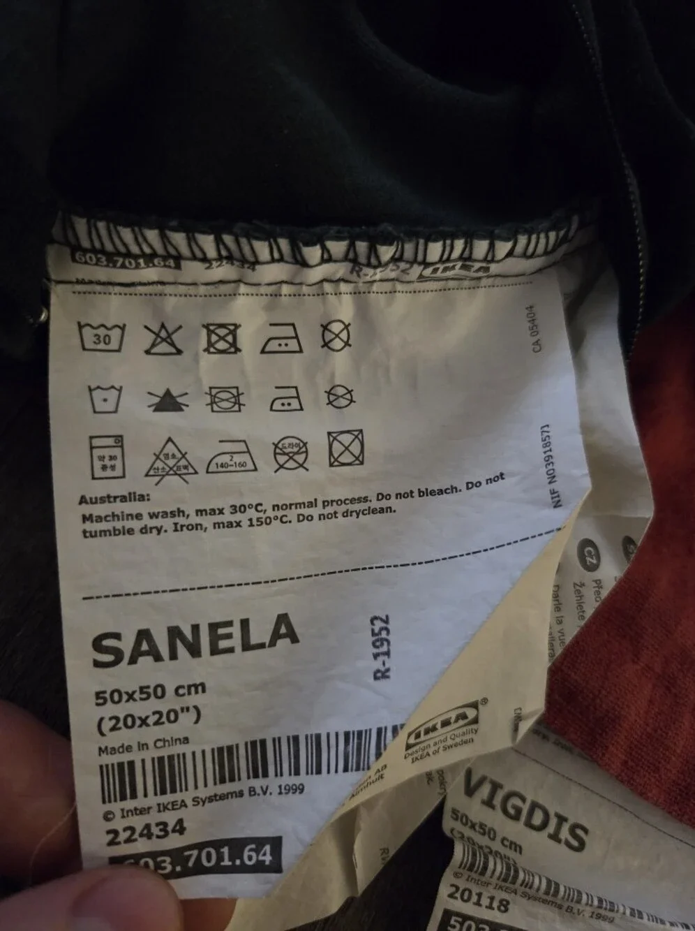 Set Of 4 IKEA Cushion Covers (Standard Size)